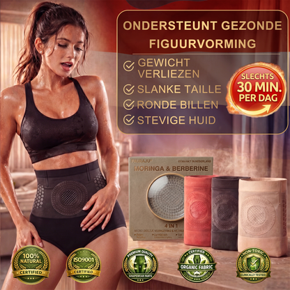 Officiële merkshop | PAURAJU® 4‑in‑1 vormgevende & comfortabele shorts met microdeeltje-gai